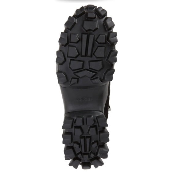 NIB $725 MONCLER Helis Hiking Boot in Black - size 8.5 US / 38.5 EU! - Picture 6 of 16